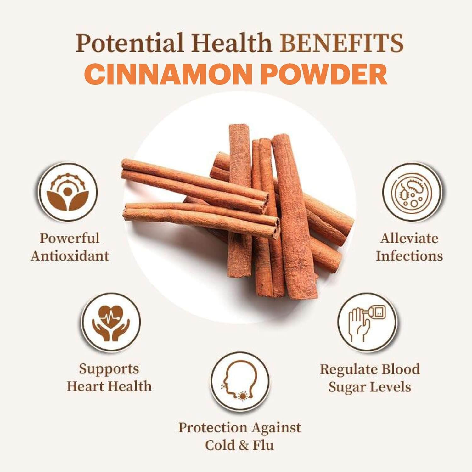 Vedahillz Cinnamon Powder for Cooking and Health Made from Selected Premium Ceylon Cinnamon